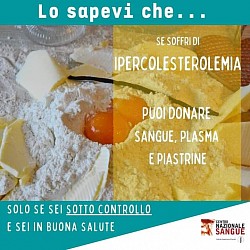 infografica Centro Nazionale Sangue